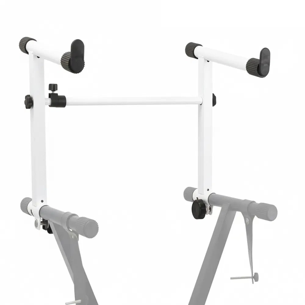 5 Core Keyboard Stand Adapter 2 Tier Adjustable Second Extension Add On For Digital Piano Stands